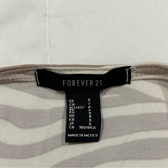 Zebra bodysuit. Super soft material. Size small. - Picture 3 of 3